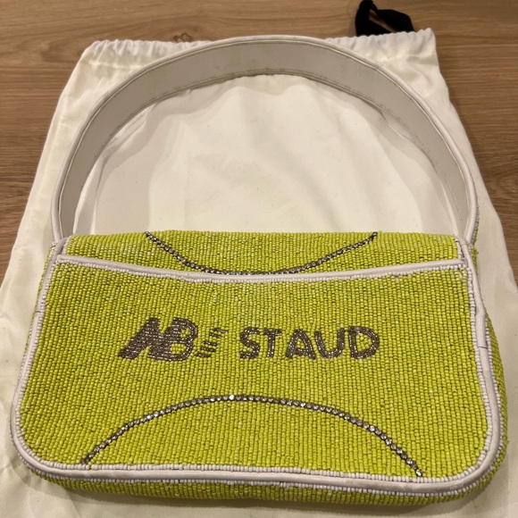 Staud x New Balance Collab Tennis Tommy Beaded Bag - Picture 3 of 6